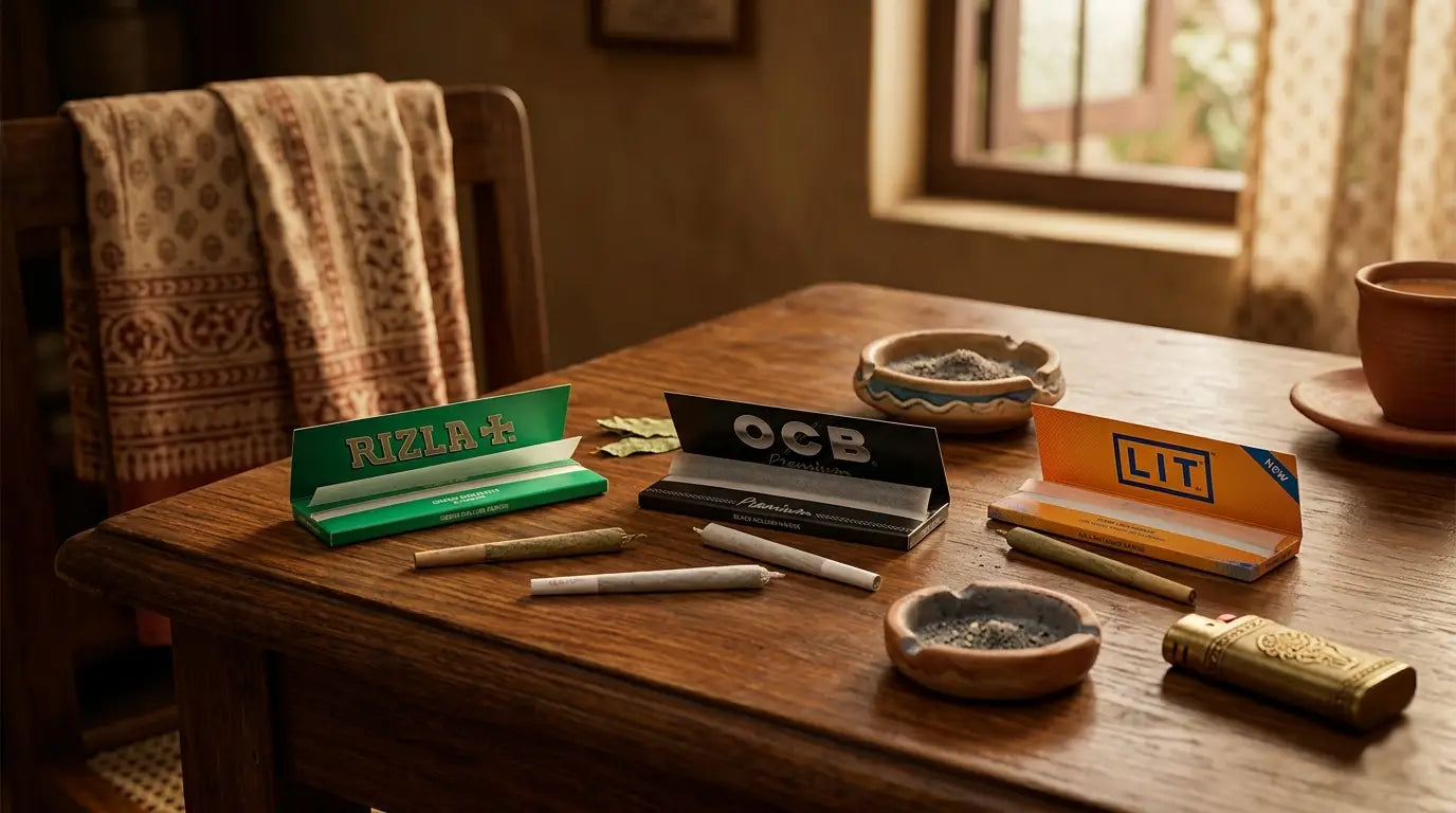 LIT vs OCB vs Rizla: Which Rolling Paper is Best for Indian Smokers?